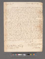 Beeston, Sir William. Letter to James Vernon