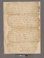 Berkeley, Sir William. Letter to Richard Nicolls