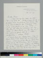 Actor George Arliss writes to GBH about the manuscript of his autobiography