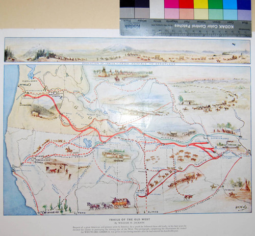 Trails of the Old West / by William H. Jackson