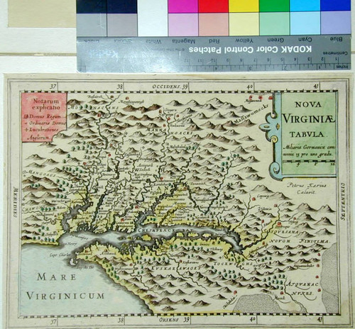 Nova Virginiae tabula