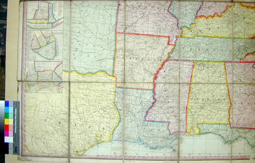 Map of the United States, including separate maps of California, Oregon, New Mexico, Nebraska, &c., with the Population of the several States, Railroads, Canals, &c. by H. S. Tanner. No. 201 Broadway, New York 1853