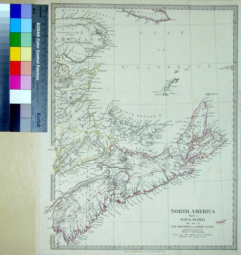 North America Sheet 1 Nova-Scotia with Part of New Brunswick and Lower Canada