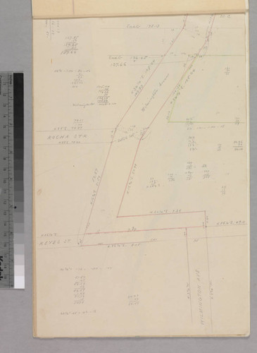 Rancho San Pedro : S73 (partition of 1884-1885, report of referees) - Wilmington Ave. right of way