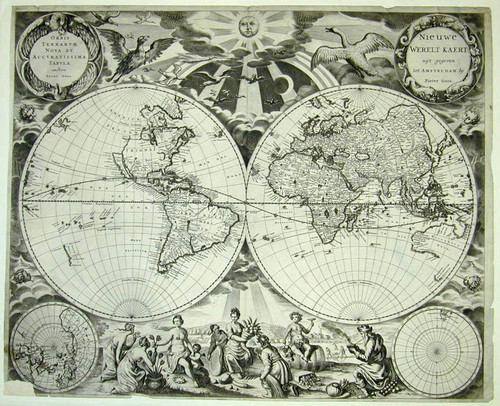 Orbis terrarum nova et accuratissima tabula / auctore Petro Goos