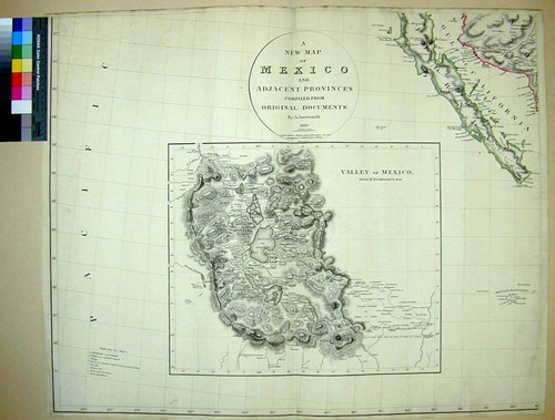 New Map of Mexico and Adjacent Provinces compiled from Original Documents by A. Arrowsmith