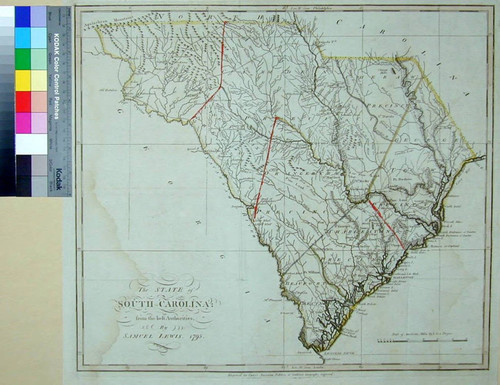 State of South Carolina from the best Authorities, By Samuel Lewis. 1795