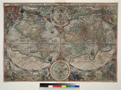 Orbis terrarum typus de integro multis in locis emandatus