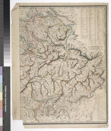 Switzerland and northern Italy