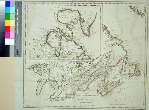 British Possessions in North America from the best Authorities by Samuel Lewis 1794