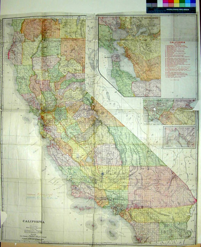 California : Rand, McNally & Co.'s new business atlas map of California