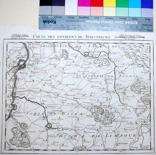 Carte des Environs de Maestricht