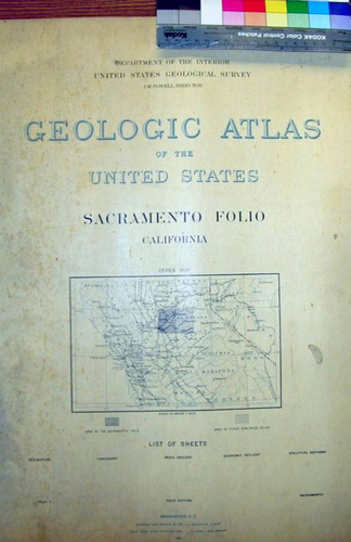 Geologic Atlas of the United States : Sacramento folio, California