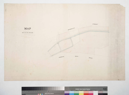 Land belonging to Mrs. A. B. de Baker