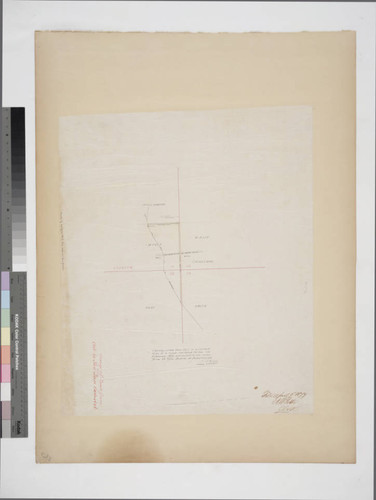 Change of Road from Old to New Mission San Gabriel