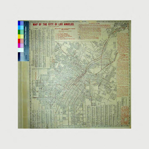 Map of the City of Los Angeles