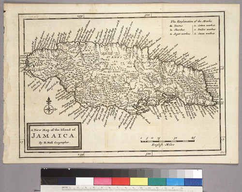 A new Map of the Island of Jamaica