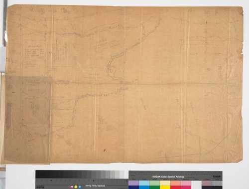 Rancho La Sierra (Yorba); S43 - partition map