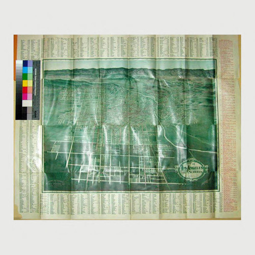 Map of Los Angeles and Suburbs