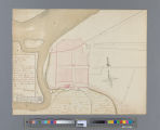 Ichnographical plan of Schenectady. A. The Fort. B. Blockhouses .... [cartographic material] / Survey by me G.C. Wetterstrom, Albany 9 September 1756