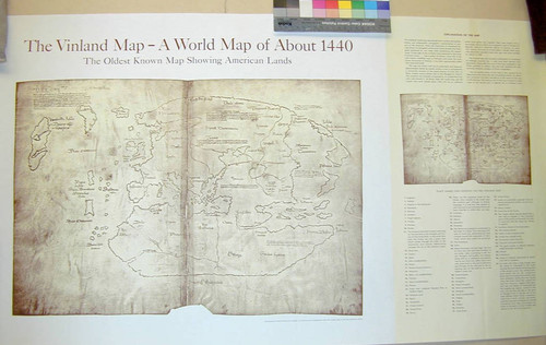 The Vinland map : a world map of about 1440, the oldest known map showing American lands