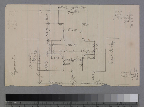 Raymond Hotel : sketch map