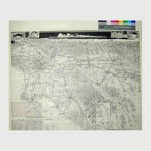 Motor routes through the heart of Southern California / as prepared by "Union Trust and Savings" Pasadena