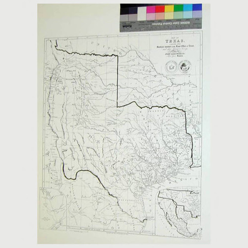 Map of Texas : compiled from surveys recorded in the Land Office of Texas, and other Official Surveys / by John Arrowsmith, Soho Square, London
