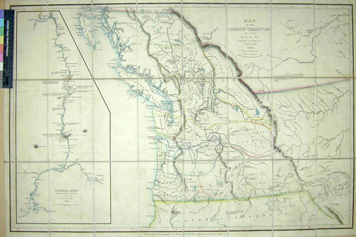 Map of the Oregon Territory / by the U. S. Ex. Ex. Charles Wilkes Esqr. Commander 1841