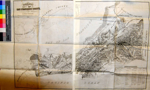 Wheeler's Topographical Map of San Francisco County
