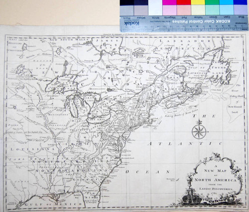 A New Map of North America from the Latest Discoveries