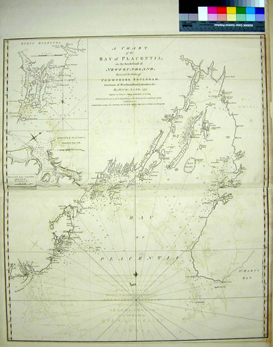A Chart of the Bay of Placentia, on the South Coast of Newfoundland