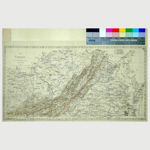 Map of Virginia / by Jed. Hotchkiss, Top. Eng