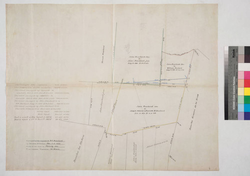 Rancho la Puente : S41 (Goodwin et al vs Rowland) - Rowland parcels