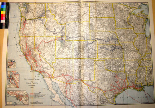 Union Pacific and Southern Pacific Systems 1908