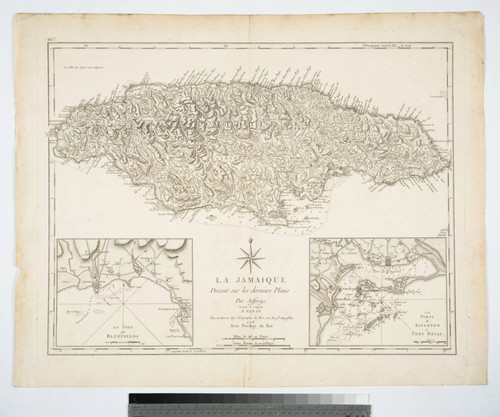 La Jamaique Dresée sur les deniers Plans par Jefferys. Traduite de l'Anglois