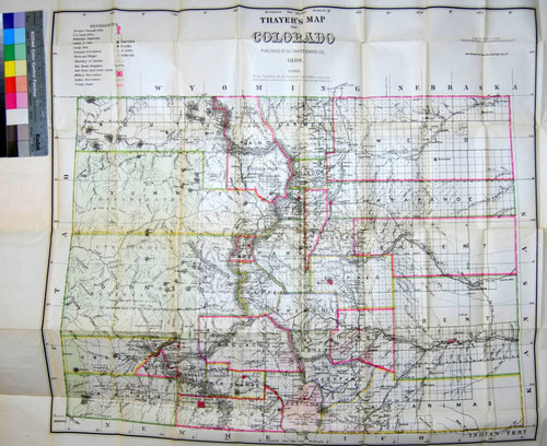 Thayer's map of Colorado