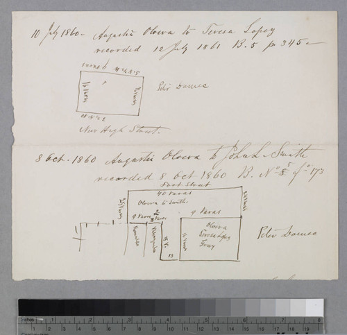 Olvera, Augustin - sketch maps