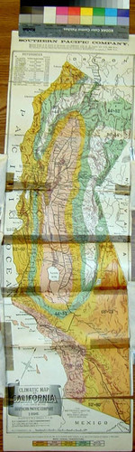 Climatic map of California : published by the Southern Pacific Company ...