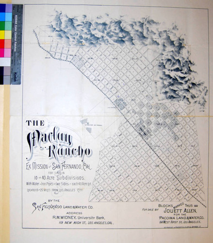 The Maclay Rancho : Ex-Mission of San Fernando, Cal