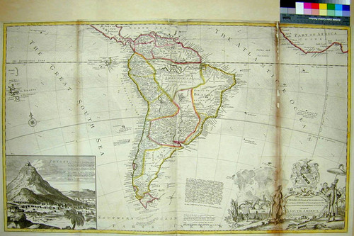 To the Right Honorouble Charles, Earl of Sunderland, and Baron Spenser of Wormleighton, One of Her Majesty's Principal Secretaries of State; &ca. This Map of South America, According to the Newest and Most Exact Observations is most humbly Dedicated by Your Lordship's most humble servant, Herman Moll Geographer