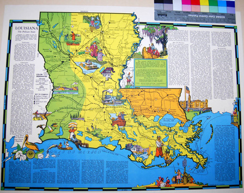 Louisiana, the Pelican State / The Mentholatum Company, Wilmington, Delaware