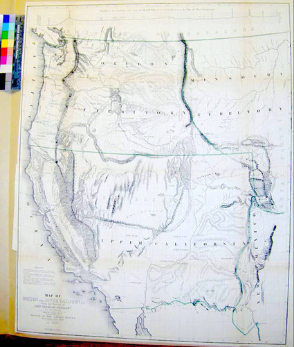 Map of Oregon and Upper California : from the surveys of John Charles Frémont and other authorities / Drawn by Charles Preuss under the Order of the Senate of the United States, Washington City, 1848