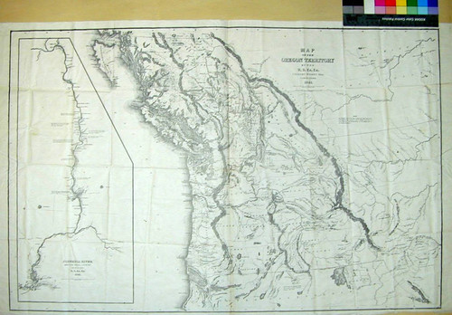 Map of the Oregon Territory