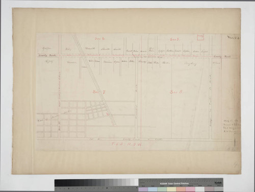 Map of the Dresser and English Road