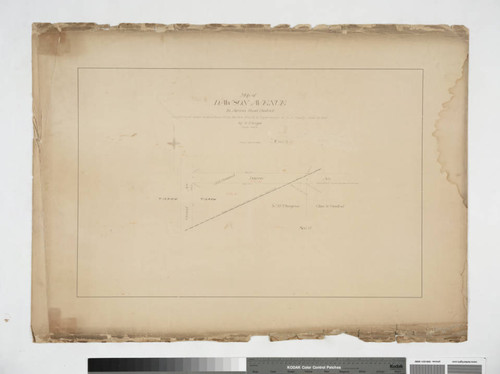 Map of Dawson Avenue in Azusa Road District