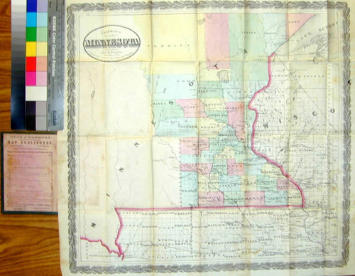 Chapman's township map of Minnesota