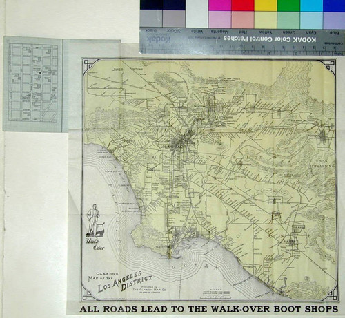 Clason's map of the Los Angeles district