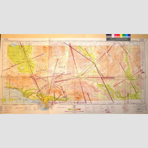 Los Angeles ; sectional aeronautical chart — Calisphere