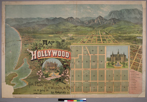 Map of Hollywood